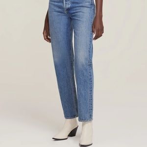 Agolde 90s Pinch Waist High Rise Straight